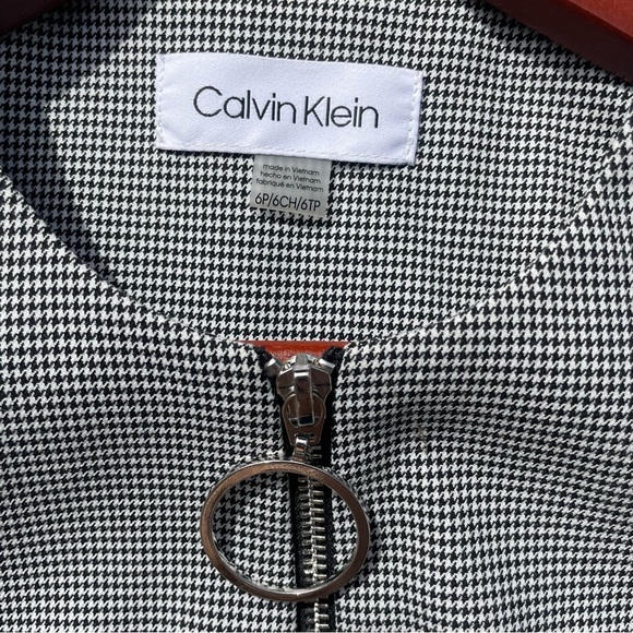 Calvin Klein Gray Petites Women's Jacket 6P Gray - Picture 7 of 14